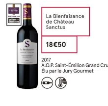 Monoprix Grezes Herminis - A.O.P. Saint-Émilion Grand Cru 2017 Promo A.O.P. Saint-Émilion Grand Cru 2017 dans le catalogue Monoprix "La sélection des petits vins qui ont tout des grands." à Grezes Herminis