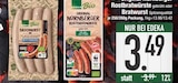 Original Nürnberger Rostbratwürste im Angebot bei EDEKA in Ingolstadt Original Nürnberger Rostbratwürste Angebote von EDEKA Bio bei EDEKA Ingolstadt für 3,49 €