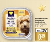 Herzstücke feine Pastete mit Huhn & Truthahn Angebote von EDEKA bei Marktkauf Leonberg für 0,39 €