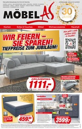 Möbel AS Prospekt "WIR FEIERN – SIE SPAREN!" für Böblingen, 12 Seiten, 21.01.2023 - 04.02.2023 Möbel AS Prospekt "WIR FEIERN – SIE SPAREN!" für Böblingen, 12 Seiten, 21.01.2023 - 04.02.2023