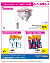 Promos Bureau dans le catalogue "LES NOUVEAUTÉS, VOTRE SÉLECTION À NE PAS MANQUER !" de Carrefour Bureau en promo dans le catalogue Carrefour à la page 11