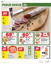 Promo Foie de volaille dans le catalogue Carrefour du moment à la page 24