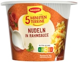 5 Minuten Terrine Nudeln in Rahmsauce im REWE Prospekt 5 Minuten Terrine Nudeln in Rahmsauce von Maggi im aktuellen REWE Prospekt für 0,99 €