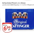 Eistee Pfirsich im Angebot bei GLOBUS in Bochum Eistee Pfirsich Angebote von OeTea bei GLOBUS Bochum für 6,99 €