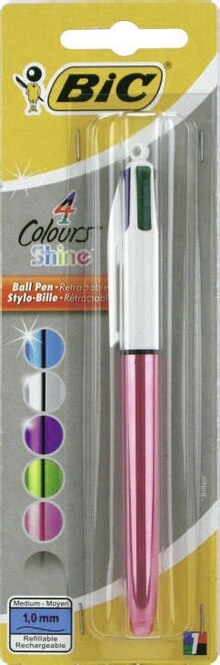 Géant Casino Orly - Bon plan sur une sélection de stylos 4 couleurs Bic Promo Bon plan sur une sélection de stylos 4 couleurs Bic dans le catalogue Géant Casino "Le mois Casinomania" à Orly