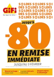 Chaussures Angebote im Prospekt "SOLDES" von Gifi auf Seite 1