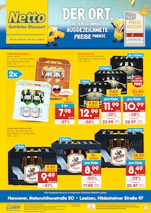 Aktueller Netto Marken-Discount Prospekt (Pattensen, 2 Seiten zum blättern Netto Marken-Discount Prospekt DER ORT, AN DEM DU IMMER AUSGEZEICHNETE PREISE FINDEST. mit 2 Seiten