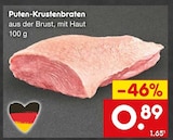 Puten-Krustenbraten im Angebot bei Netto Marken-Discount in Nordhausen Puten-Krustenbraten Angebote bei Netto Marken-Discount Nordhausen für 0,89 €