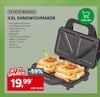 XXL Sandwichmaker bei Marktkauf im Fellbach Prospekt für 19,99 €