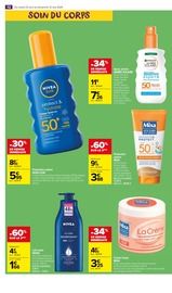 Promos Protection Solaire dans le catalogue "Les journées belles et rebelles" de Carrefour Market à la page 13
