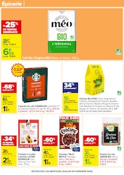 Café Angebote im Prospekt "70 % D’ÉCONOMIES SUR UNE SÉLECTION DE PRODUITS D'HYGIÈNE" von Carrefour auf Seite 27
