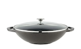 Meisterkoch Gusseisen-Wok mit Deckel OPUS von  im aktuellen Höffner Prospekt für 109,95 €