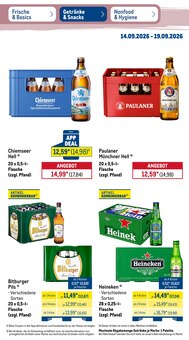 Bitburger im aktuellen METRO Prospekt (Bad Salzuflen) Bitburger im METRO Prospekt "Wochenangebote" mit 50 Seiten (Bad Salzuflen)