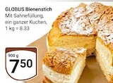 Bienenstich im Angebot bei GLOBUS in Maintal Bienenstich Angebote von GLOBUS bei GLOBUS Maintal für 7,50 €