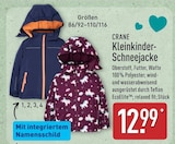 Kleinkinder-Schneejacke im ALDI Nord Prospekt Kleinkinder-Schneejacke von CRANE im aktuellen ALDI Nord Prospekt für 12,99 €