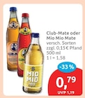 Mate von Club-Mate oder Mio Mio im aktuellen budni Prospekt