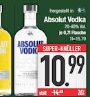 Vodka im Angebot bei E center in Germering Vodka Angebote von Absolut bei E center Germering für 10,99 €