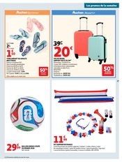 Promos Adidas dans le catalogue "TOUS DANS LE MATCH" de Auchan Supermarché Adidas en promo dans le catalogue Auchan Supermarché à la page 27