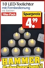 10 LED-Teelichter bei Wreesmann im Kaulsdorf Prospekt für 4,99 €