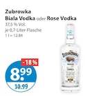 Aktuelles Biala Vodka oder Rose Vodka Angebot bei V-Markt in Regensburg ab 8,99 €