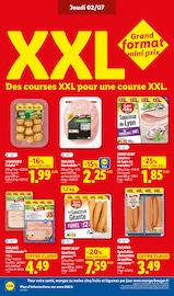 Promos Saucisse dans le catalogue "L'ÉTÉ IMBATTABLE" de Lidl Saucisse en promo dans le catalogue Lidl à la page 14