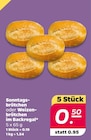 Sonntagsbrötchen für 0,50 € bei Netto mit dem Scottie im Angebot Sonntagsbrötchen im aktuellen Netto mit dem Scottie Prospekt