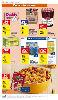 Promo Céréales dans le catalogue Carrefour Market du moment à la page 54