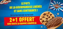 Carrefour Market Mougins - Bon plan sur toute la gamme Granola Promo Bon plan sur toute la gamme Granola dans le catalogue Carrefour Market "Maintenant et moins cher !" à Mougins