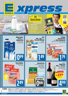 EDEKA Prospekt Wir lieben Lebensmittel. mit 4 Seiten