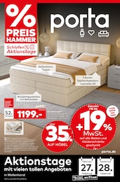 porta Möbel Prospekt für Hude: "PREIS HAMMER", 12 Seiten, 22.02.2026 - 28.02.2026