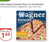 Original Wagner Steinofen Pizza Angebote von Wagner bei GLOBUS Duisburg für 1,69 €