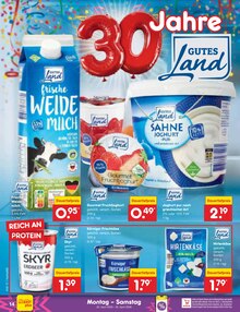 Milch im aktuellen Netto Marken-Discount Prospekt (Hannover) Milch im Netto Marken-Discount Prospekt "Aktuelle Angebote" mit 61 Seiten (Hannover)
