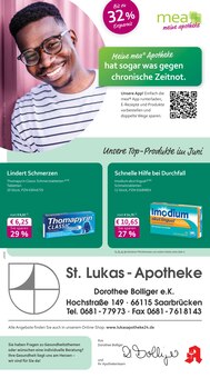 Aktueller mea - meine apotheke Prospekt "Unsere Juni-Angebote" für Saarbrücken Aktueller mea - meine apotheke Prospekt für Saarbrücken mit Seiten