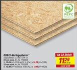 toom Baumarkt Bad Nauheim - OSB/3-Verlegeplatte Angebot im Prospekt OSB/3-Verlegeplatte bei toom Baumarkt im Bad Nauheim Prospekt für 12,08 €