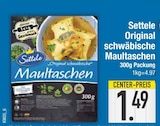 Original schwäbische Maultaschen von Settele im aktuellen EDEKA Prospekt für 1,49 €
