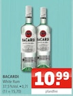White Rum Angebote von Bacardi bei Getränke Oase Hamm für 10,99 €