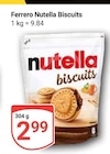 Aktuelles Nutella Biscuits Angebot bei GLOBUS in Mannheim ab 2,99 €