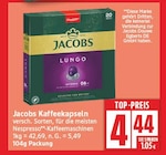 Kaffeekapseln von Jacobs für 4,44 € bei EDEKA im Angebot Kaffeekapseln von Jacobs im aktuellen EDEKA Prospekt
