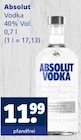 Vodka Angebote von Absolut bei Getränkewelt Ratingen für 11,99 €