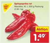 Aktuelles Spitzpaprika rot Angebot bei Netto Marken-Discount in Würzburg ab 1,49 €