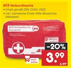 KFZ-Verbandtasche von Malteser für 3,99 € bei Netto Marken-Discount im Angebot KFZ-Verbandtasche von Malteser im aktuellen Netto Marken-Discount Prospekt