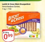Leicht & Cross Mein Knusperbrot Angebote bei GLOBUS Ludwigshafen für 0,99 €