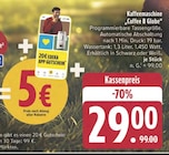 Kaffeemaschine Coffee B Globe bei EDEKA im Prospekt "" für 29,00 €