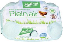 Casino Supermarchés Plumergat - Œufs de poules élevées en Plein air Promo Œufs de poules élevées en Plein air dans le catalogue Casino Supermarchés "Priorité aux bons plans" à Plumergat