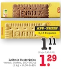 Butterkeks im Angebot bei E center in Rastatt Butterkeks Angebote von Leibniz bei E center Rastatt für 1,11 €