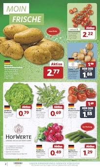 combi Prospekt der Woche "Markt - Angebote" Seite 2, 07.07.2025 bis 12.07.2025 für Bunde Aktueller combi Prospekt "Markt - Angebote" Seite 2 von 36 Seiten für Bunde
