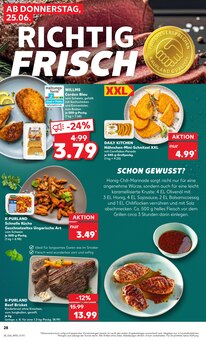 Hähnchen im Kaufland Prospekt "Hier bin ich richtig" mit 58 Seiten (Ludwigshafen (Rhein))