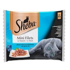 Mini filets en sauce pour chats - SHEBA en promo chez Carrefour Market Mini filets en sauce pour chats - SHEBA dans le catalogue Carrefour Market