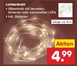 Lichterdraht im Netto Marken-Discount Prospekt Lichterdraht von im aktuellen Netto Marken-Discount Prospekt für 4,99 €