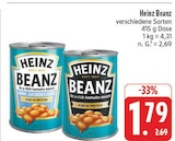 Beanz im Angebot bei EDEKA in Erlangen Beanz Angebote von Heinz bei EDEKA Erlangen für 1,79 €